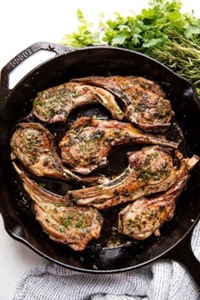 Baked Lamb Chop in Date Paste Vancouver