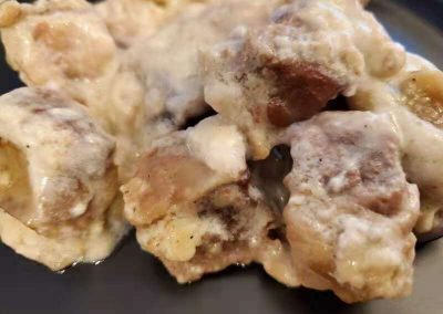 Braised Beef Brisket in Mornay Sauce 6